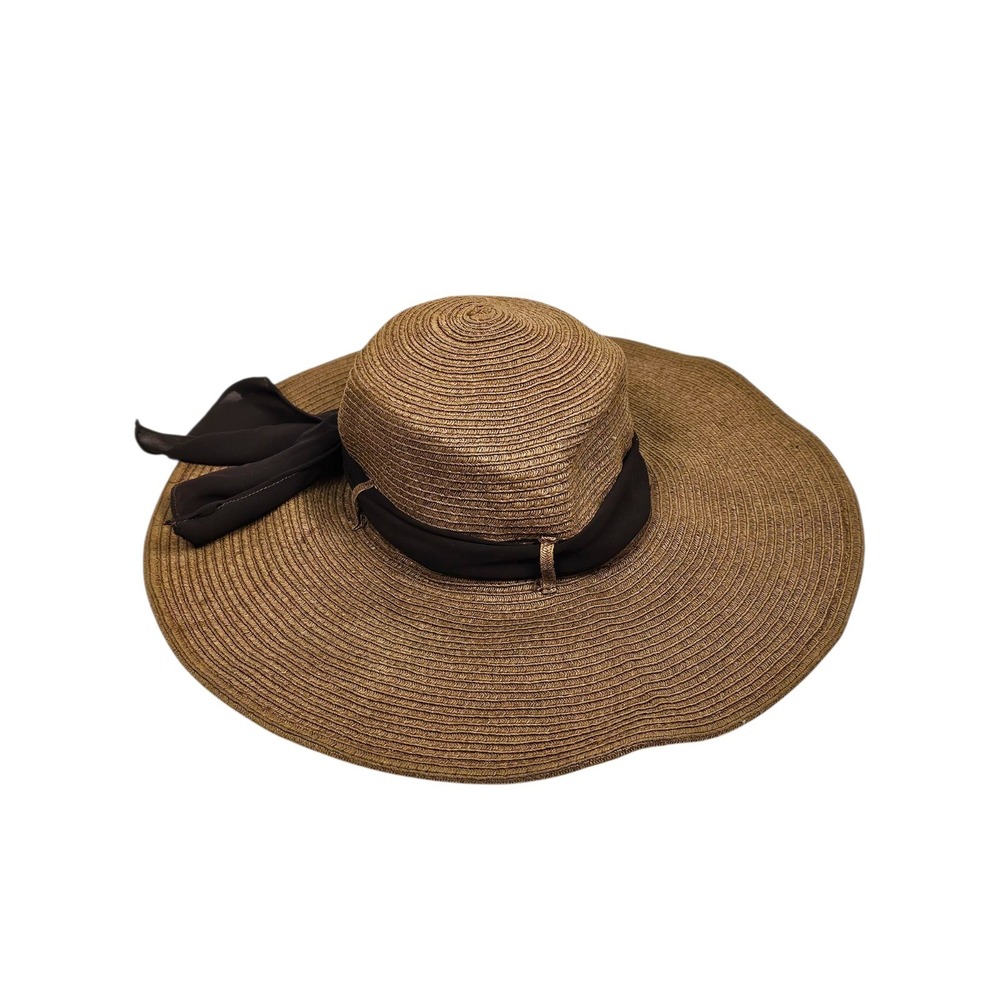 Floppy Beach Gardening Sun Hat The Hatter Company Wide Brim Kentucky Derby Bow